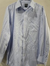 Jos a Banks Men's Long Sleeve Dress Shirt, Tailored Fit 17-34