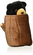 Aurora 10" Black Bear POP UP Puppet 32187 Plush Stuffed Animal Toy