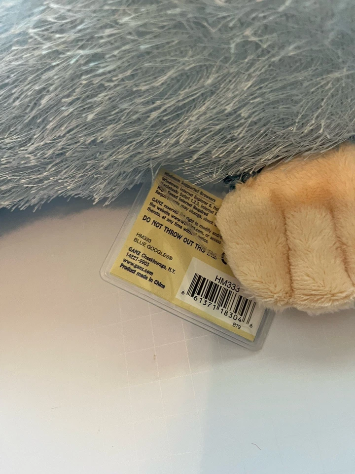 Ganz Webkinz Blue Googles 12" Platypus HM333 Brand Sealed Code - Image 3 of 4