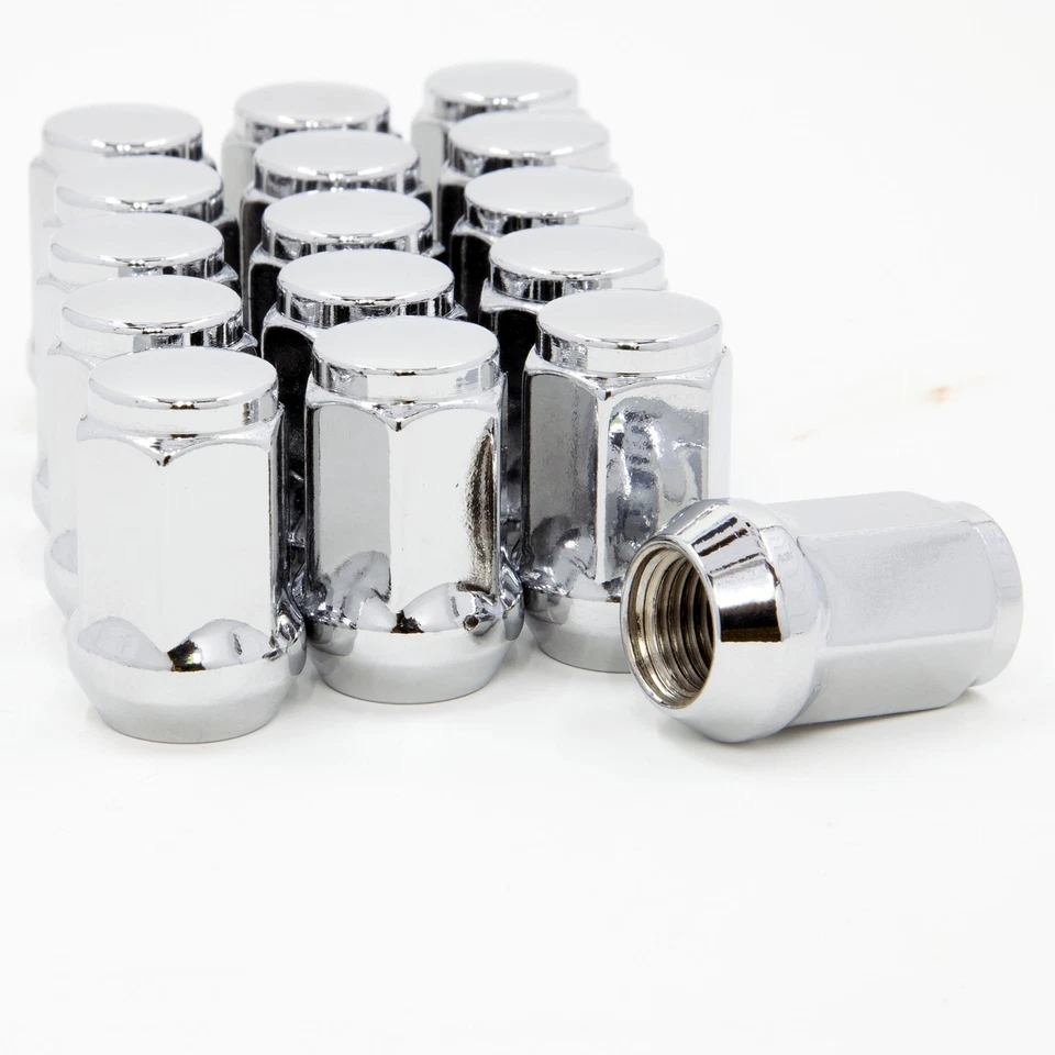 16 tuercas abultadas bellota 1/2 cromo 3/4" hexagonal Foto 2 de 3