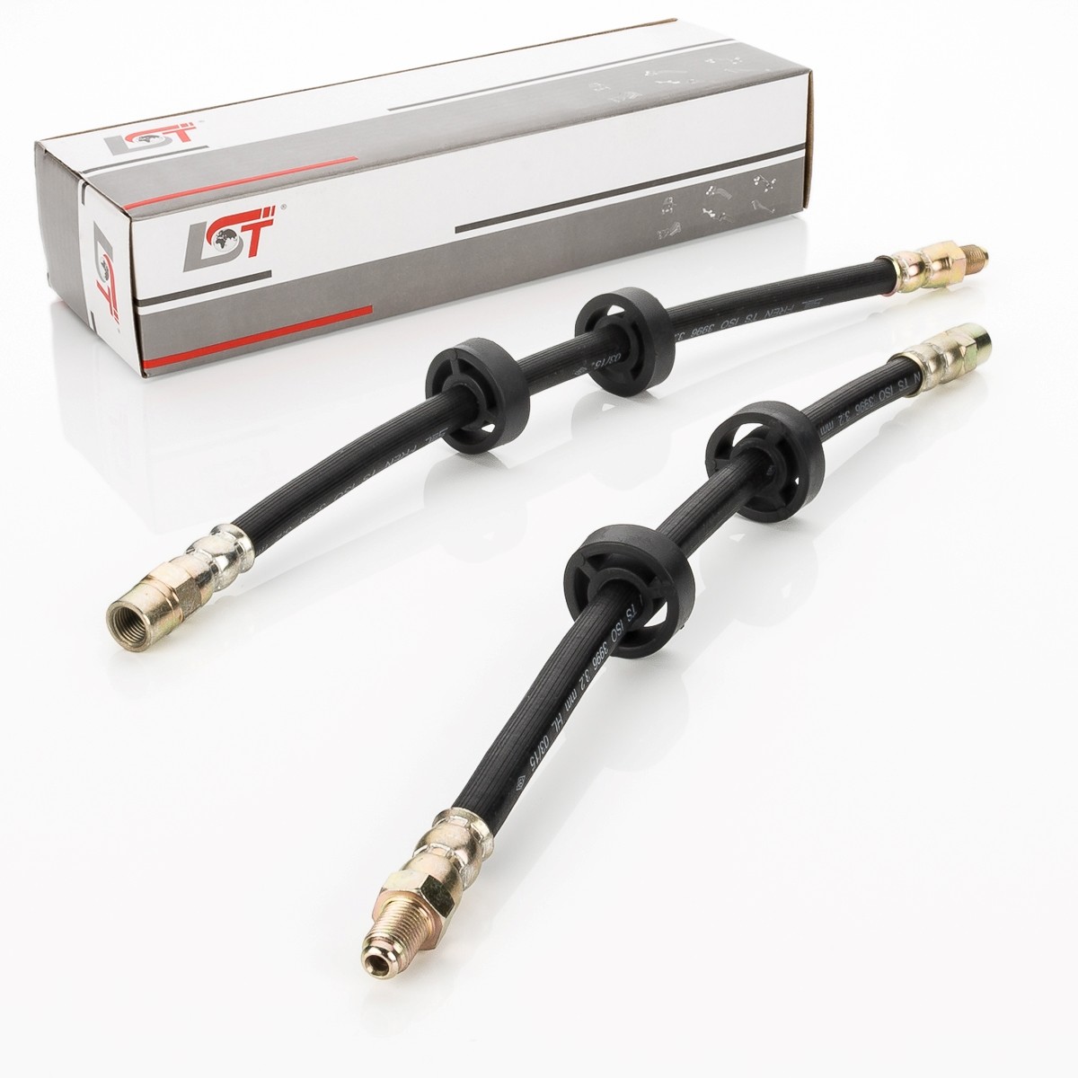 2x Brake Hose Brake Line for Volvo 940 960 II 2 Front 360mm