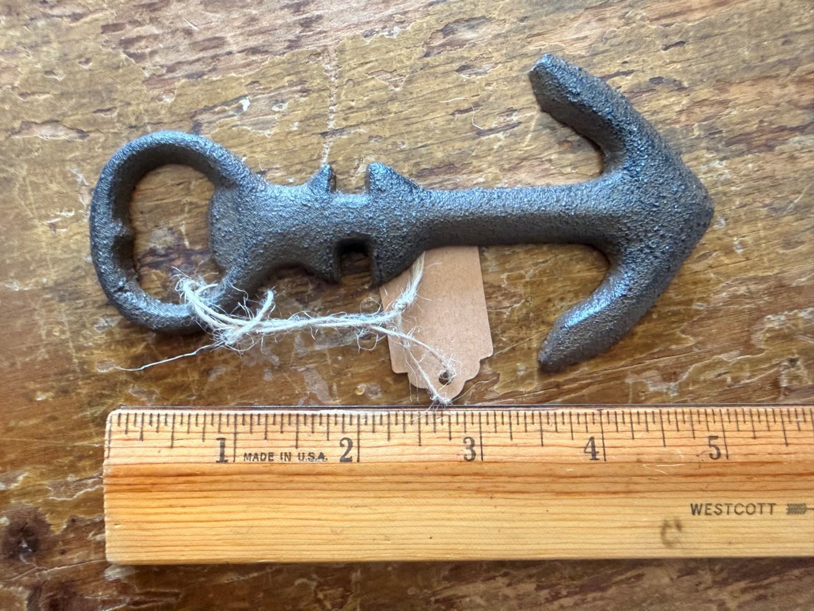 Cast Iron Rustic Anchor Nautical Bottle Opener