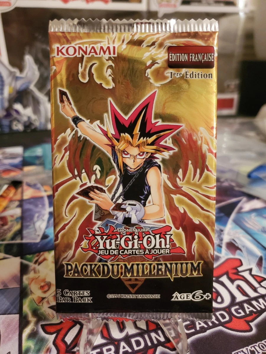Yugioh Millennium Pack 1st Edition French Sealed 5 Card Pack | eBay