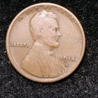 1914 S ~ LINCOLN WHEAT CENT ~ VG