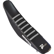 DCOR 30-10-082 Seat Cover - Black Sides - Black Top with Gray Ribs