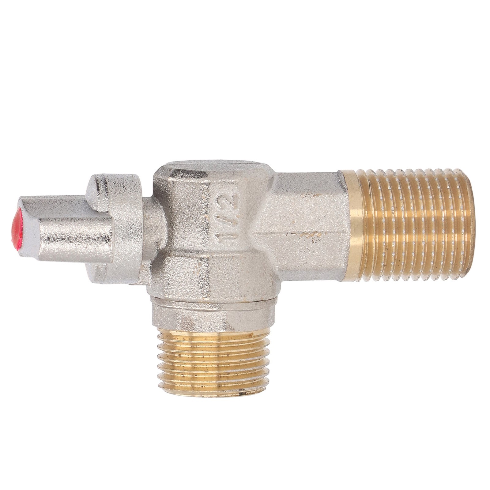 G1/2 Thread Brass Valve Large Cold Hot Water Angle Stop Valve For