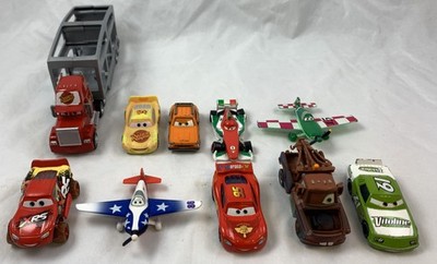 Disney Pixar Cars Set 10 Stück Mattel Metall Die-Cast Konvolut Sammlung Autos