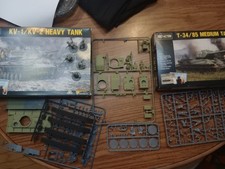 Small Bolt Action Soviet Lot 2 Tanks 12 Troop...