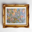 Abstract Painting Matted 11" x 14" Original Floral Modern Acrylic Art Jimarieart