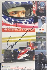 2004 Danica Patrick IndyCar Signed Hero Card