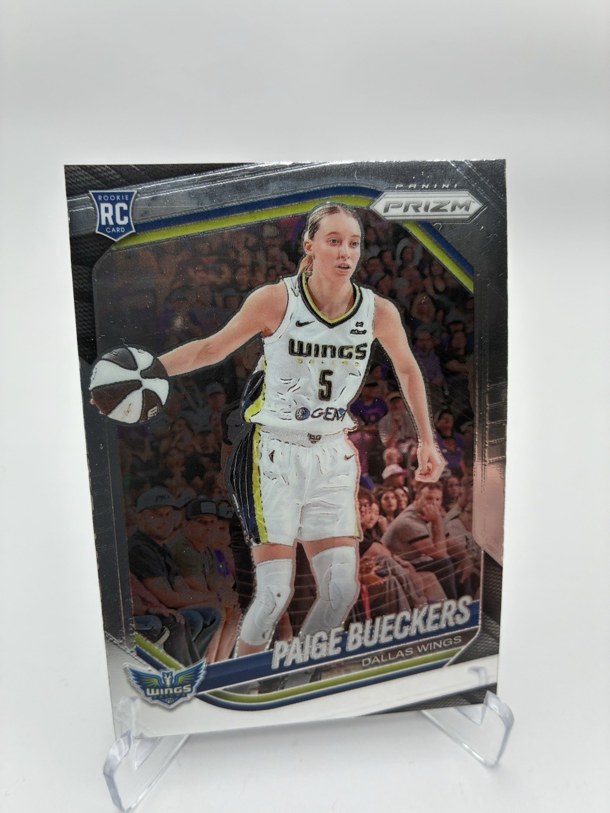Paige Bueckers #5 Basketball Cards 2025 Panini Prizm WNBA trading card — raw and PSA graded price guide