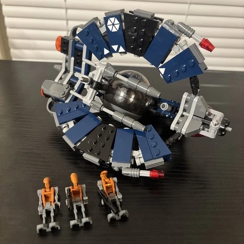 LEGO Star Wars: Droid Tri-Fighter (8086) - Prebuilt With Droid Mini Figures