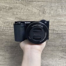 Sony Alpha ZVE10 4K Mirrorless Interchangeable Lens 16-50mm 90 new