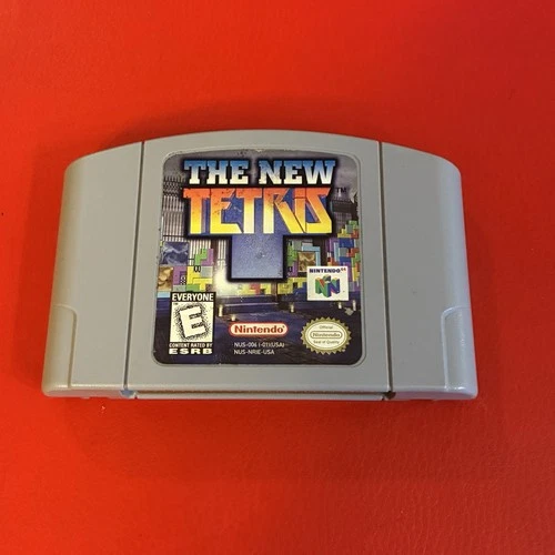 The New Tetris for Nintendo 64 (N64) - Authentic - CLEAN, Tested, Working!