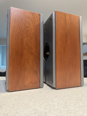 Dynaudio Audience 42w rear bookshelf speakers Cherry Denmark 4