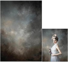 5x7ft Fabric Abstract Backdrop for Photography Vintage 5x7ft, LM-06100