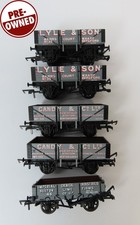 5x Plank Wagons Hornby 2x R6162 2x R6073 1x R6231 UNBOXED (JAN-62) OO
