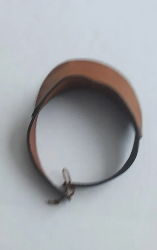 Parasol de cuero, ajustable, motociclista, vaquero, pescador, etc. Foto 2 de 4