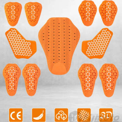 CE Certification Motorcycle Protectors Built-In Motorbike Jacket's Back Pads Mot