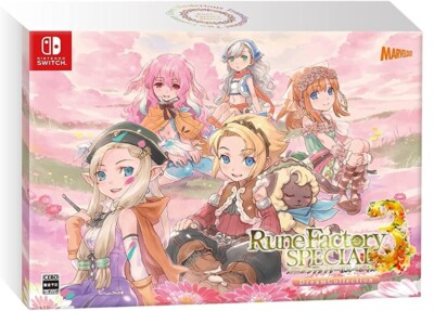 Rune Factory 3 Special Dream Collection Switch Game Soft JAPANESE