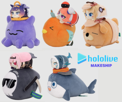 Hololive Prod MAKESHIP Limited Edition Plush Watson Amelia, Mori Calliope & MORE