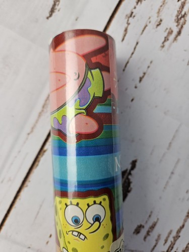 Spongebob Squarepants Wrapping Paper Roll 35 Sq Ft 2004 Seasons Greetings - Picture 5 of 15