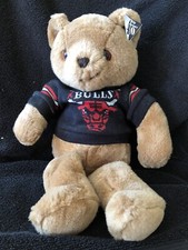 Vintage NBA Chicago Bulls Point 40 Roxbury Teddy Bear With Sweater  14  Plush