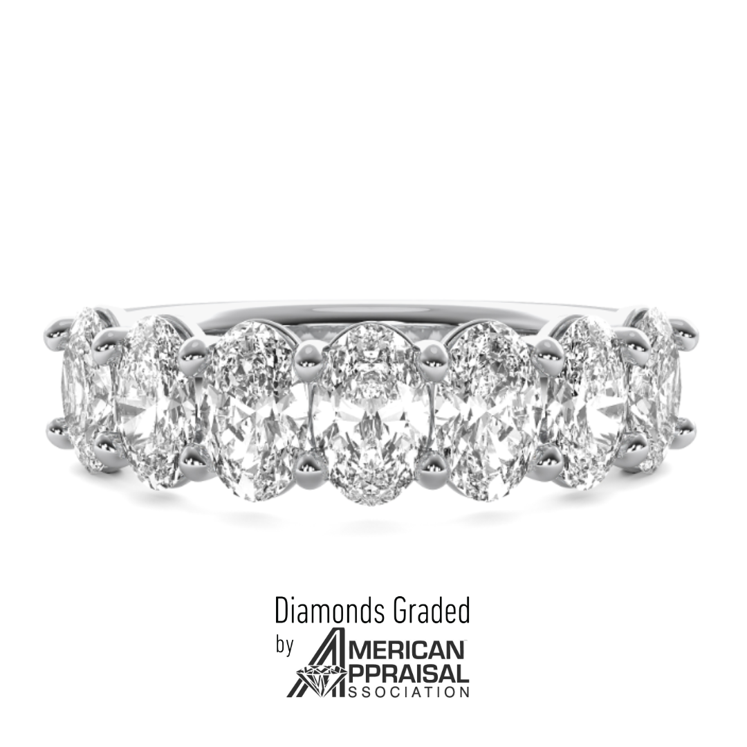 【HYERES LOR】24FW★ Essence Lab Diamond NEW Halo NC M 10K Lab Grown Diamond 4.04ctw Halo Engagement Ring R-01913BSA