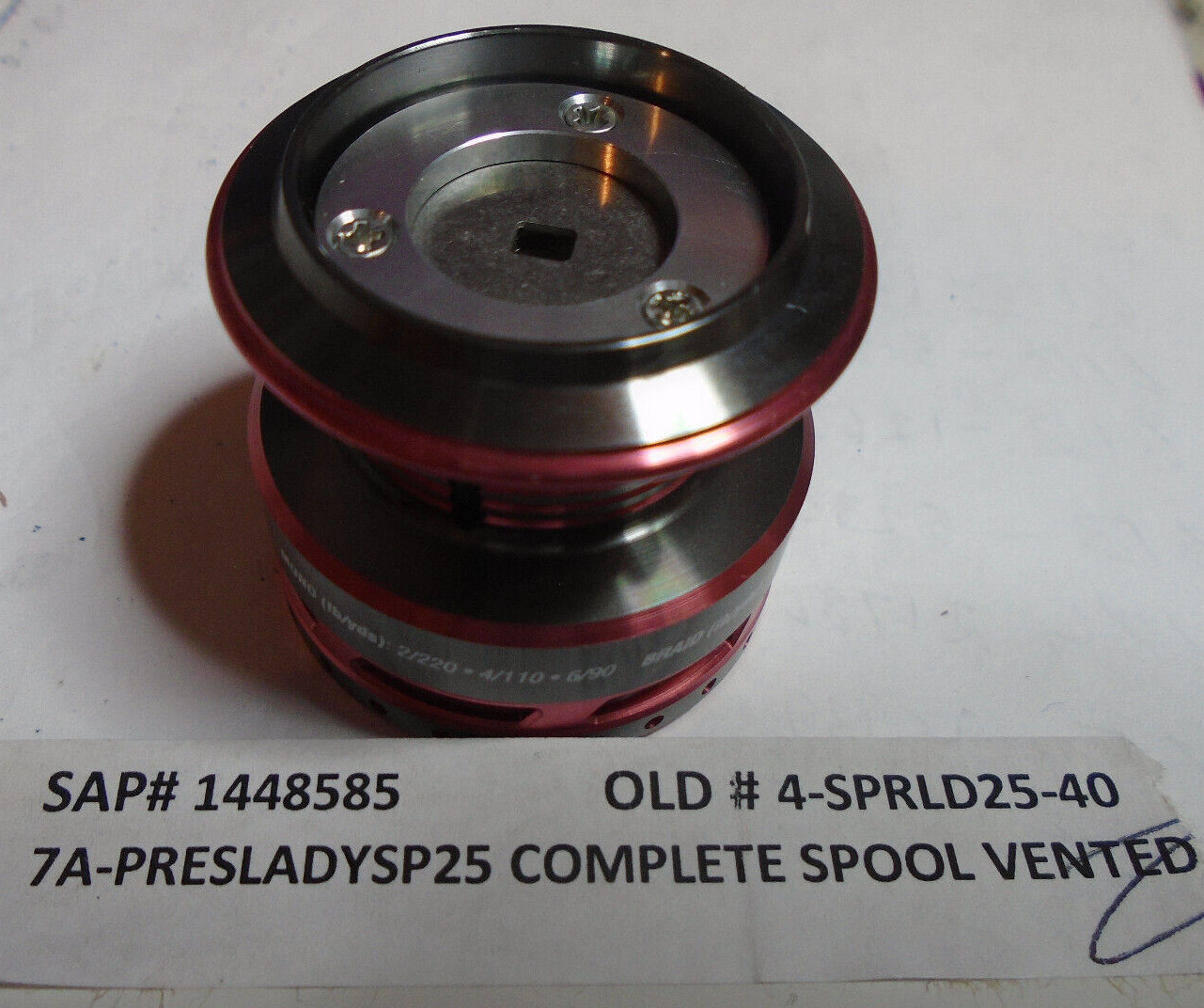 PFLUEGER PRESIDENT sp25 reel (new) parts, COMP. SPOOL, 14485