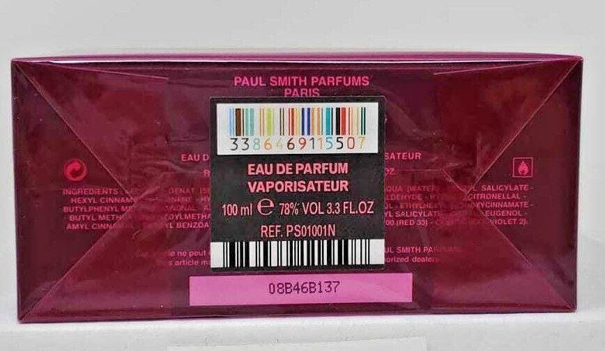 PAUL SMITH ウーマン EDP 50ml Paul Smith London Women's Perfume by Paul Smith 50ml EDP