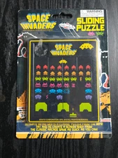 Space Invaders Sliding Puzzle Game 2013 50 Fifty Gifts NEW SEALED Free Shipping