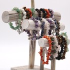 Crystal gemstone stretch bracelet natural gem chips NEW, BUY 2 GET 1 FREE Reiki