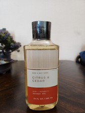 bath and body works Citrus Cedar Shower Gel 10 Fl