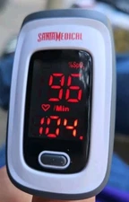 Fingertip Pulse Oximeter, Blood Oxygen Saturation Monitor 