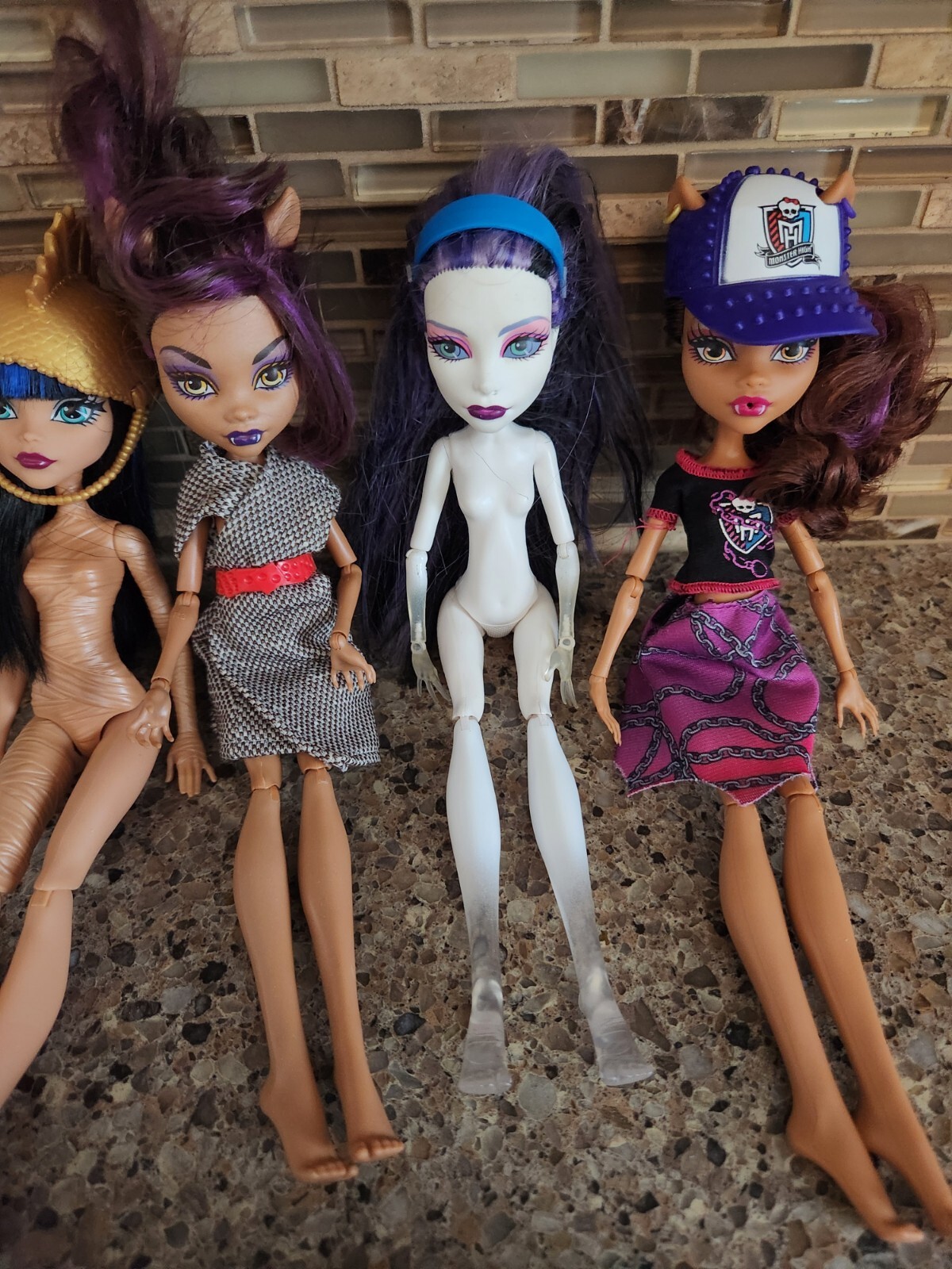 Monster High Dolls Lot Of 10 - Pre-owned
