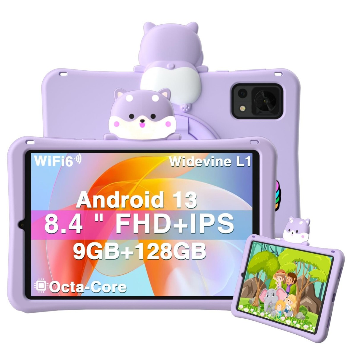 DOOGEE T20 Mini Kid Dual 4G 8.4 Inch Kinder Tablet 9GB+128GB 