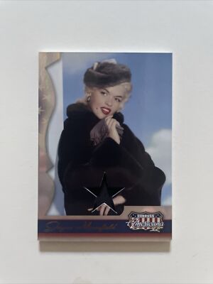 2008 Panini Americana 2 Jayne Mansfield Material Relic #206 Card /400