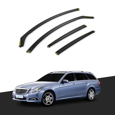 Windabweiser Mercedes E-Klasse W212 2009-2016 5-türer Kombi 4tlg getönt