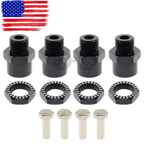 KEEDA Adattatori Ruota Esagonali – Da 12mm A 17mm Per Auto RC 1/10, In Lega Di Alluminio, Per Montare Pneumatici 1/8