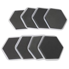 8*Furniture Slider Mover Pad Heavy Duty Floor Coaster Protector Carpet Wood Tile