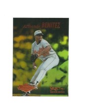 1995 SELECT CERTIFIED BASEBALL MIRROR GOLD ARMANDO BENITEZ ROOKIE #100