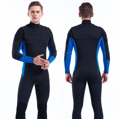 2023 Chest Zipper Wetsuit Men Women Diving Suit 3mm neoprene wet suit Plus Size