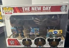 Funko Pop! Vinyl: WWE 3-PACK The New Day FYE Exclusive VAULTED RARE *DAMAGED*