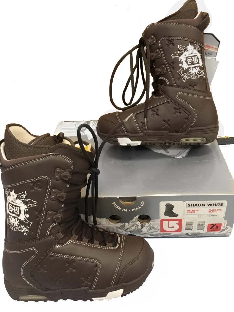 Burton Shaun White Snowboard In Snowboard Boots for sale - eBay