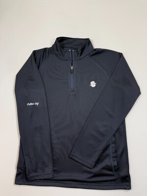 Malbon Golf Jacket Mens Small Blue 1/4 Quarter Zip Malbon Golf Jacket Mens Small Blue 1/4 Quarter Zip