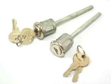 1928 - 1948 Ford Car 1928 - 1952 Pickup Truck Door Lock Cylinders Pair W Keys