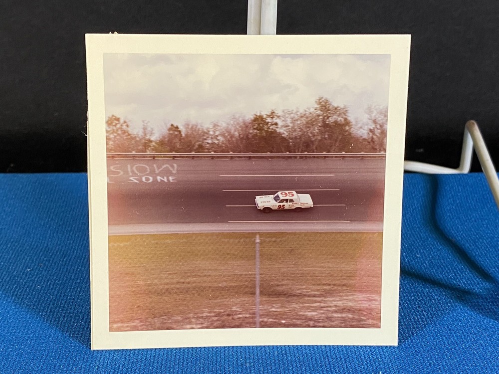#95 Race Car Vintage Original Daytona 500 1963 Photo NASCAR (Lt#27)