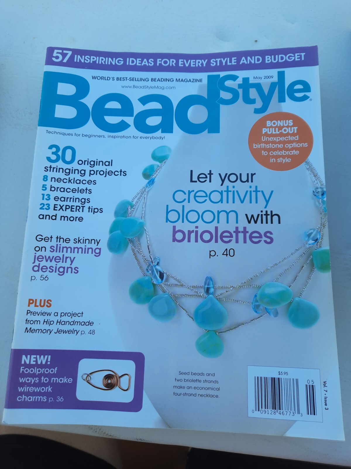 Bead Style Magazine May 2009 eBay