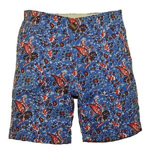 City Ink Boys Blue & Red Printed Cotton Short Size 4 5 6 7 $32