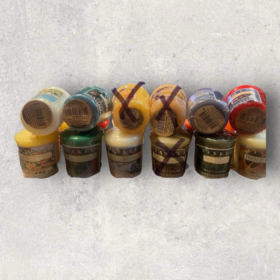 Yankee Candle Votives 15 Sample Pack eBay